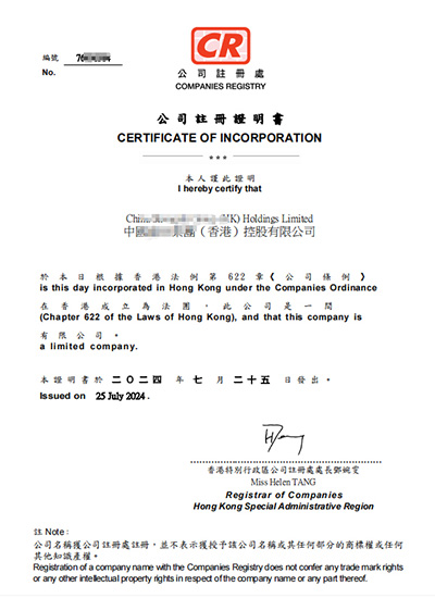 香港集团控股公司